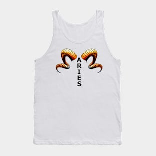 Aries Ram Horns Tank Top